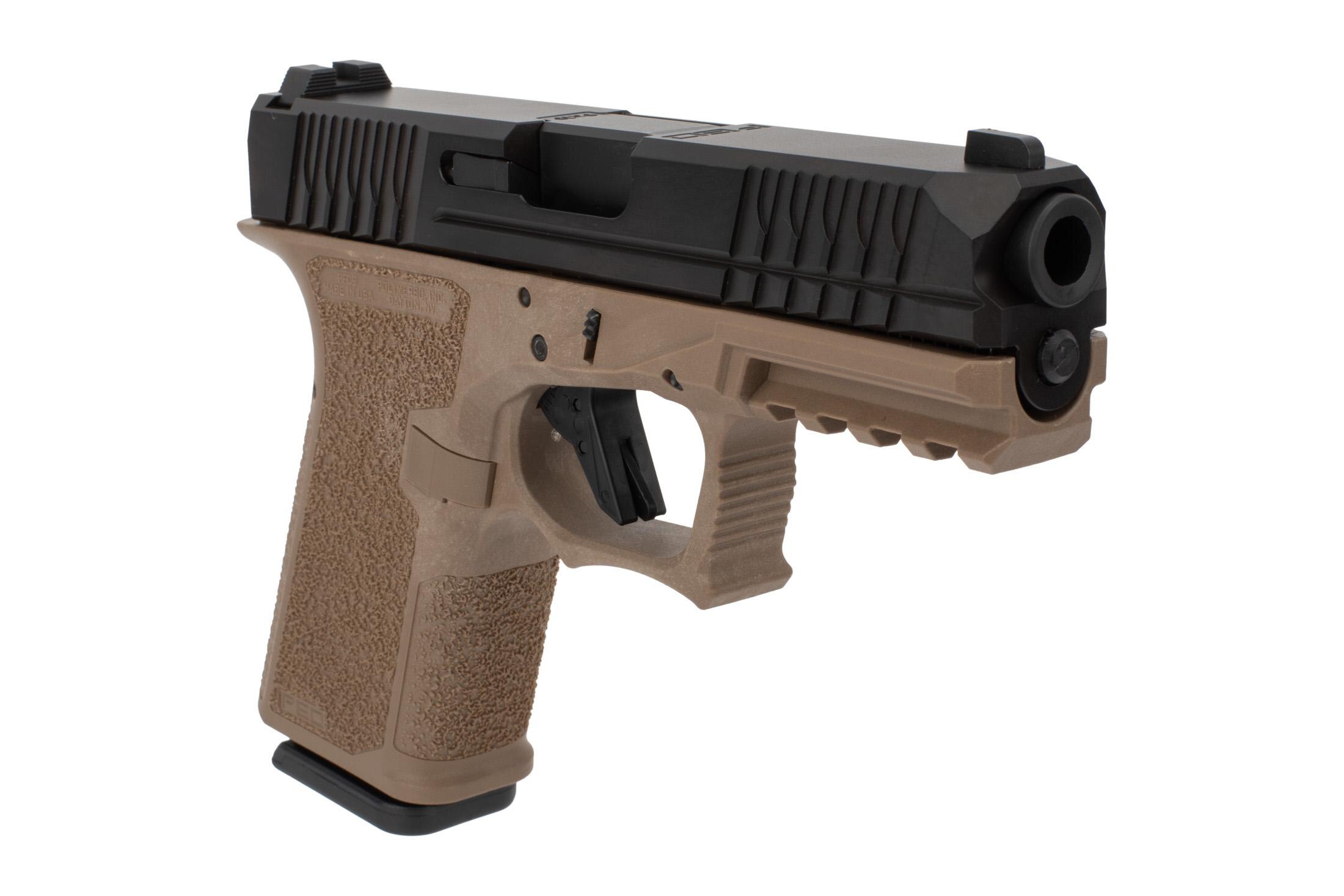 Polymer 80 PFC9 Complete 9mm Pistol Compact Flat Dark Earth P80